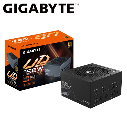 技嘉 GP-UD750GM PG5 750W/金牌/全模/主日系/OVP/OPP/SCP/UVP/OCP/OTP/5年保固